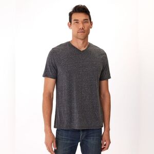 MEN'S GRAY TRIBLEND V-NECK TEE